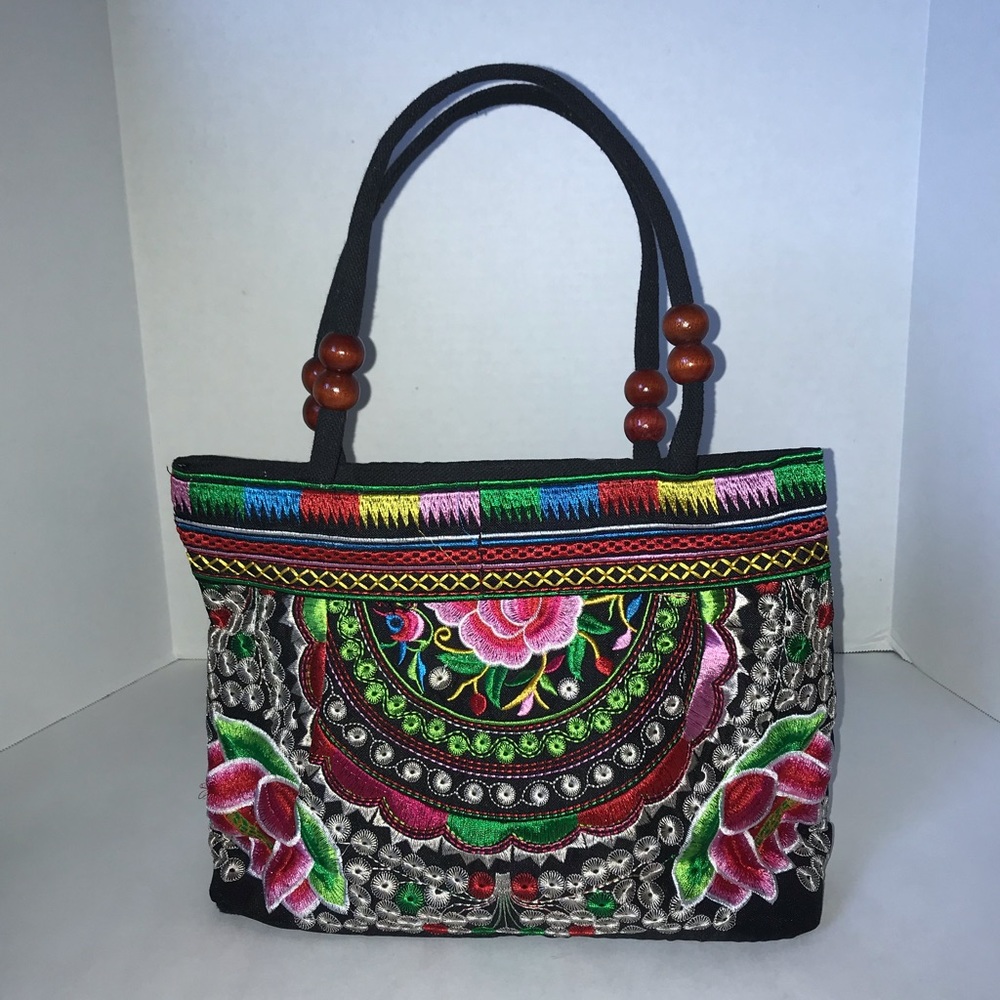 Hand Made Mexican Style Mini Bag
